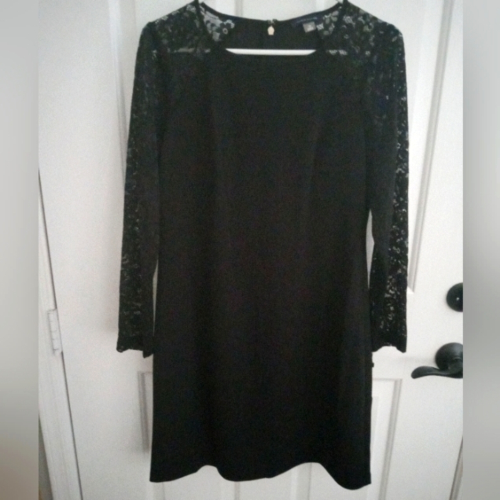 Tommy Hilfiger Black Cocktail Dress Size 10 NWT